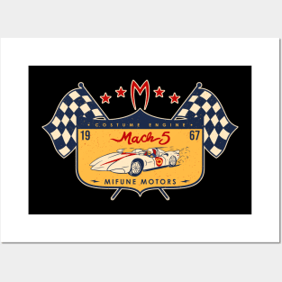 Mach 5 Mifune Motors Posters and Art